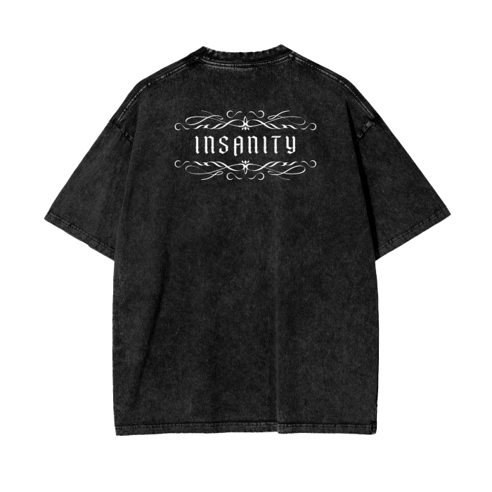 Snow Washed INSANITY logo (T-Shirt)